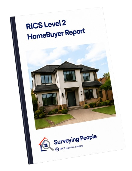 RICS Level 2 HomeBuyer Report document example cover – Surveying People